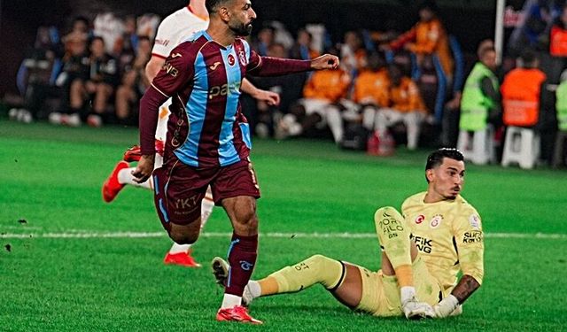 Trabzonspor’dan Galatasaray’a İlk Yarıda 3 Gol