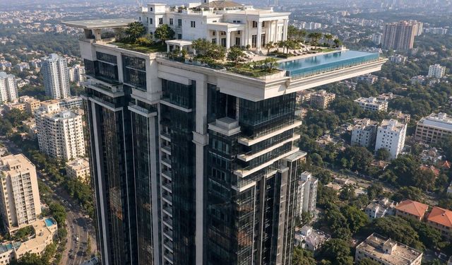 Gökdelenin Tepesindeki 17 Milyon Euroluk Malikane