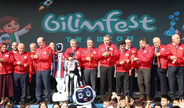 Trabzon’da Bilim ve Teknoloji Şenliği Başladı