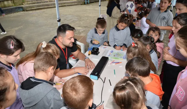 Trabzon’da Köy Okulunda Bilim Ve Matematik Buluşması