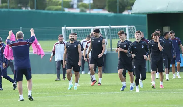 Trabzonspor Hearts Maçı Hazırlıklarını Tamamladı