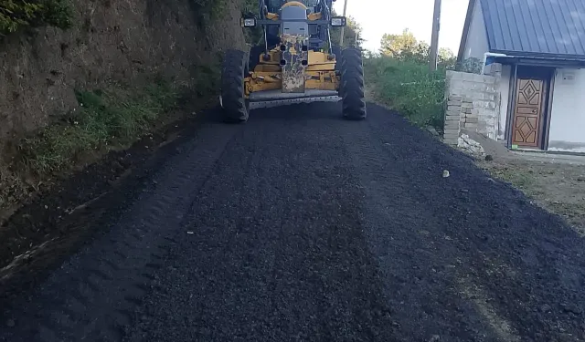 Trabzon’da 18 İlçede Yol Çalışmaları Sürüyor