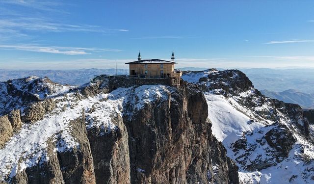 Bayburt-Trabzon Sınırında Kış Erken Geldi
