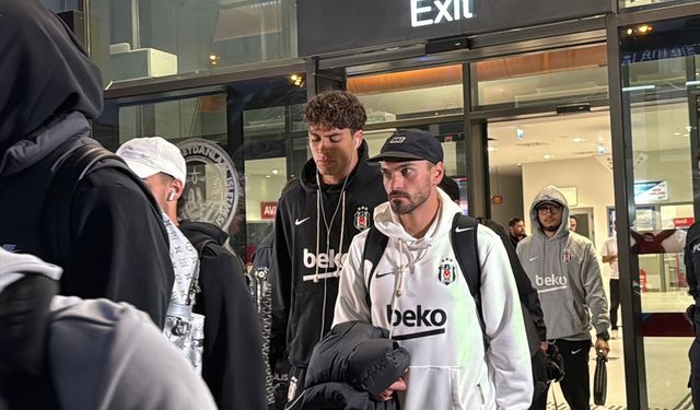 Beşiktaş Kafilesi Trabzon’a Ayak Bastı Otele Yerleşti