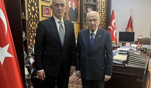 Hacıosmanoğlu’ndan Devlet Bahçeli’ye Ziyaret