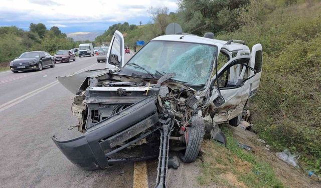 Samsun’da Kafa Kafaya Çarpışma: 2 Yaralı