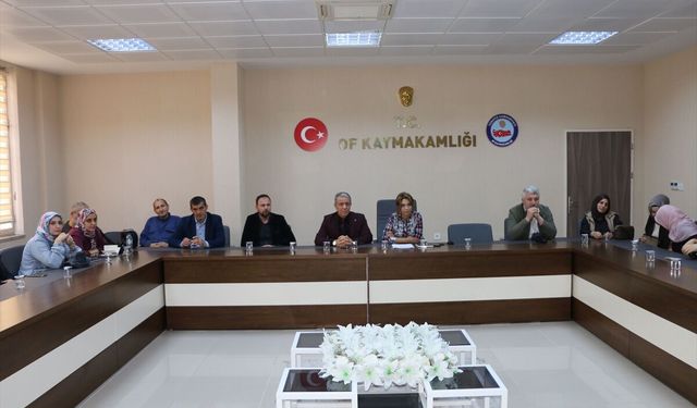 Of’ta ÇEDES Toplantısında Yeni Dönem Ele Alındı