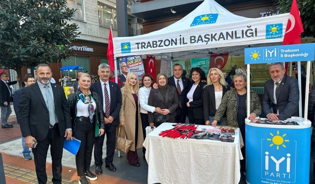 Trabzon’da Büyük Bayrak Mitingi İçin Hazırlık