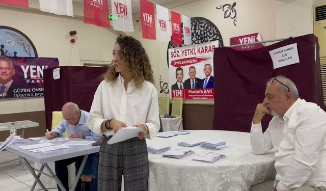 YENİ Parti Trabzon’da Mustafa Bak Ön Seçimi Kazandı