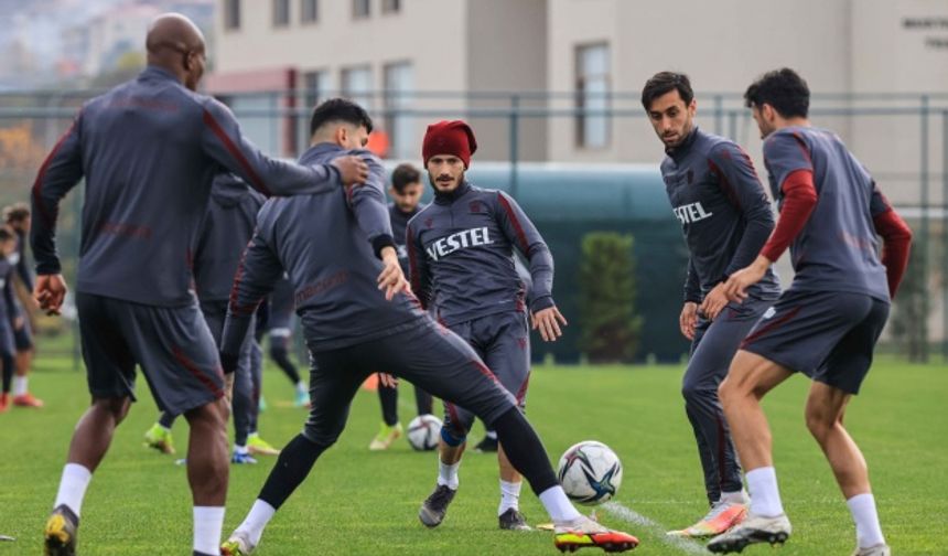 Trabzonspor Karagümrük Maçı Hazırlıklarını Tamamladı