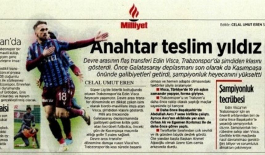 Kasımpaşa Galibiyeti Sonrası Gazetelerde Trabzonspor Manşetleri