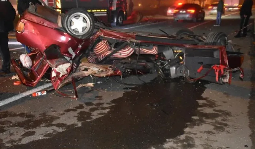 Trabzon'da feci kaza: 2 ölü, 2 yaralı