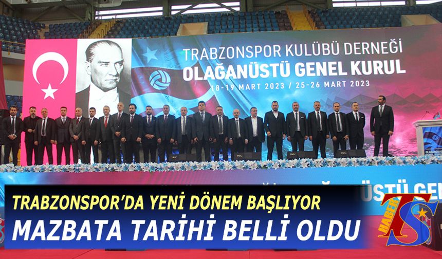 Trabzonspor'da Yeni Yönetim Mazbatasını Ne Zaman Alacak?