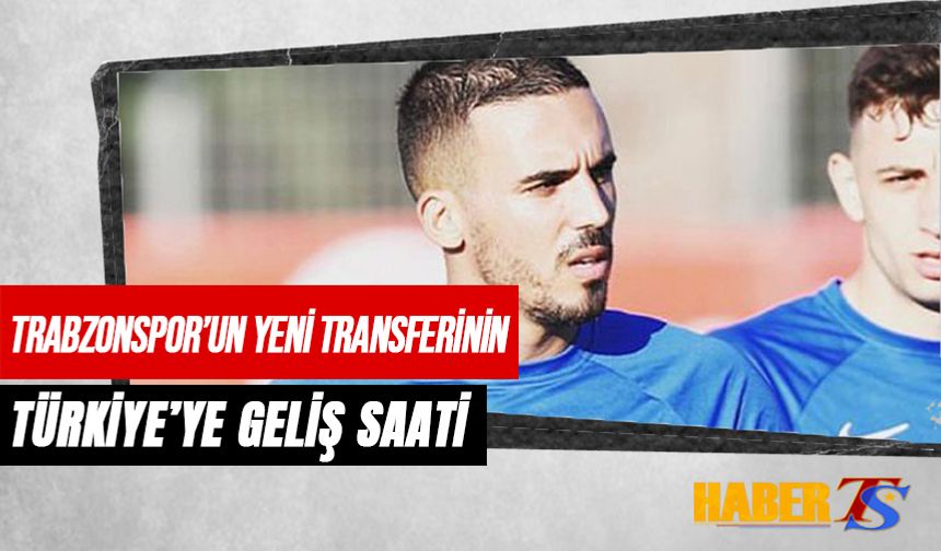 Trabzonspor'un Yeni Transferi Kourbelis'in Türkiye'ye Geliş Saati Belli Oldu