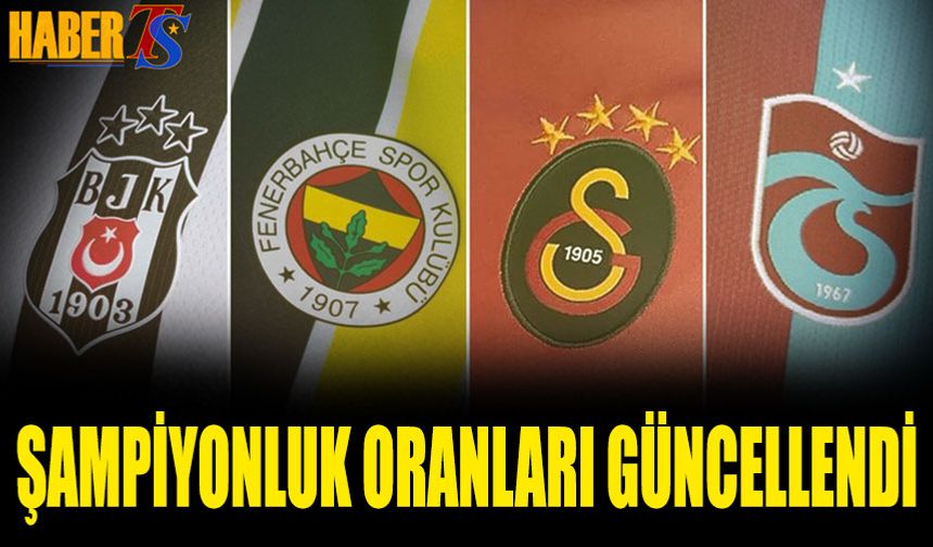 Trendyol Süper Lig'de Şampiyonluk Oranları Güncellendi