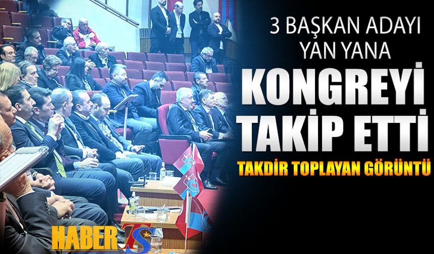 Trabzonspor Divan Kurulu'nda Takdir Toplayan Görüntü
