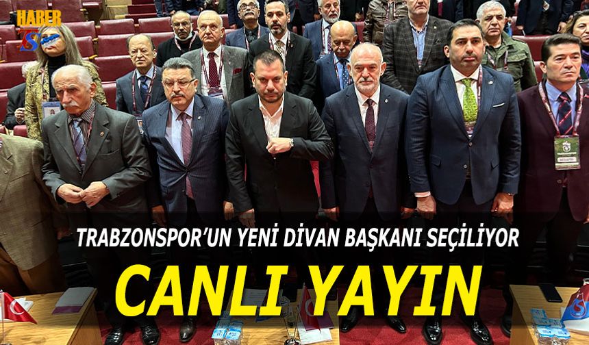 Trabzonspor Olağan Divan Kurulu Seçim Heyecanı Başladı