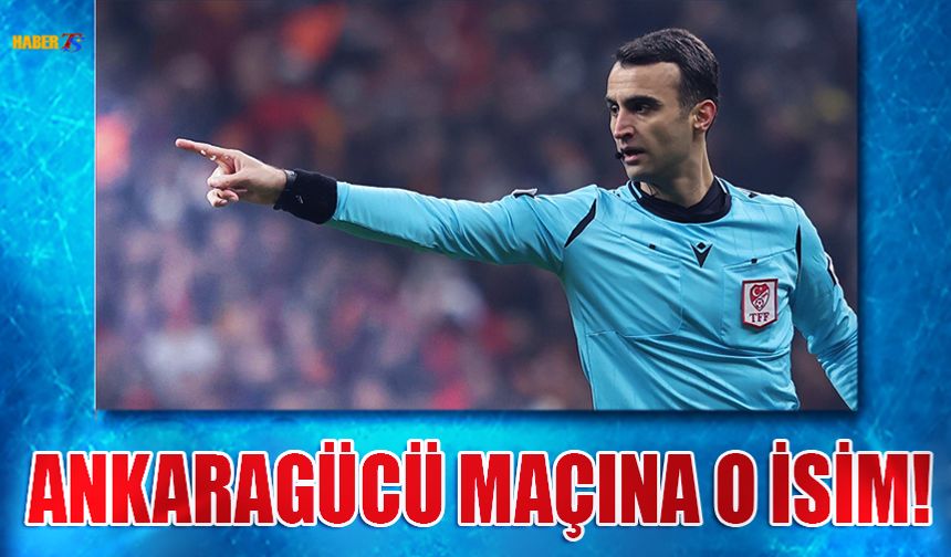 Trabzonspor - Ankaragücü Maçının Hakemi Açıklandı
