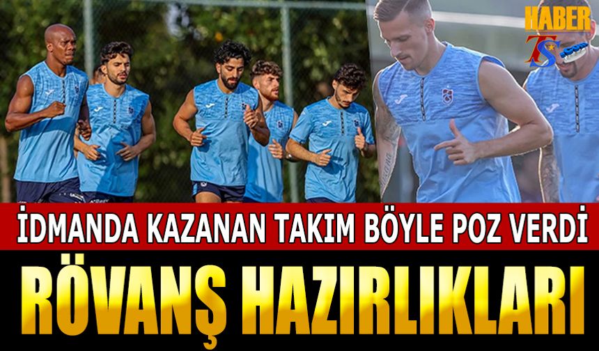 Trabzonspor Rövanşa Hazırlanıyor