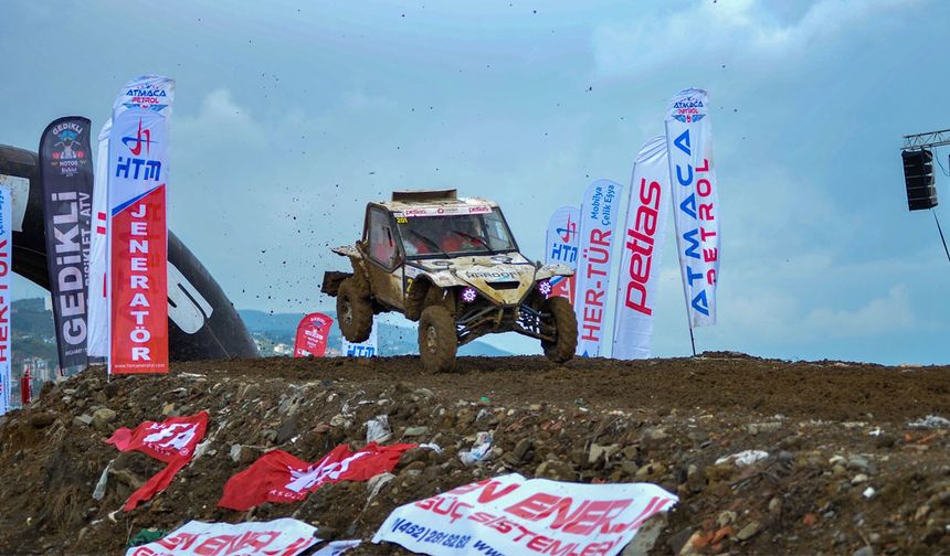 Trabzon'da Off-Road Yarışları nefes kesti