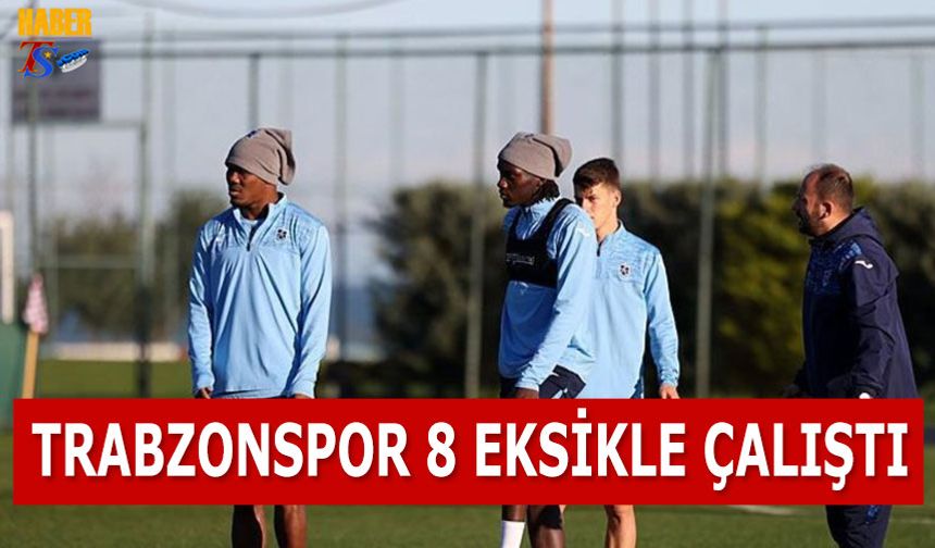 Trabzonspor, Bodrum FK Hazırlıklarını Sürdürüyor