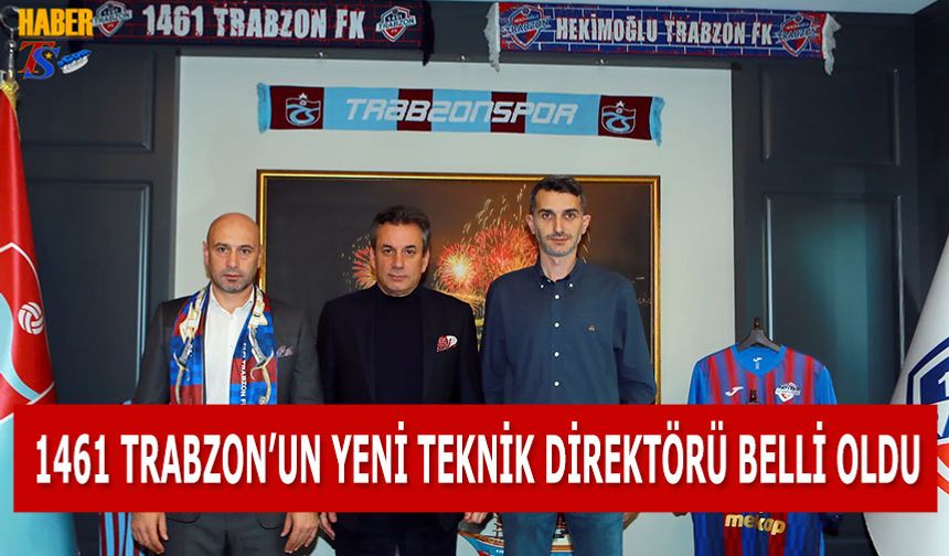 1461 Trabzon'un Yeni Teknik Direktörü Belli Oldu