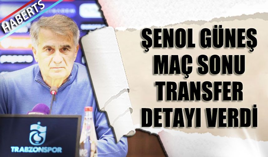 Şenol Güneş: "Kazandık ama Eksiklerimizi Görmemiz Önemli"