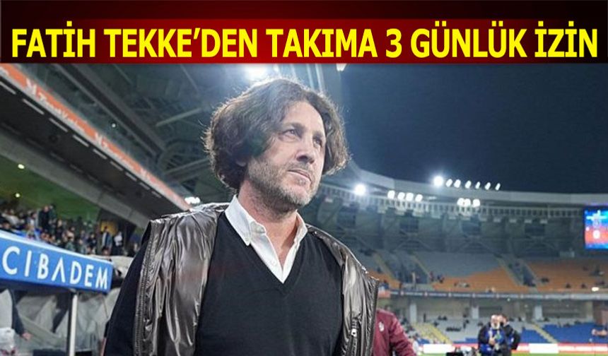 Trabzonspor’da Başakşehir Galibiyeti Sonrası 3 Günlük İzin!