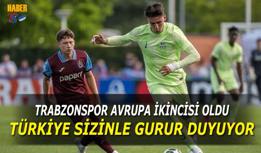 Trabzonspor U19, UEFA Gençlik Ligi Finalinde Barcelona'ya Kaybetti