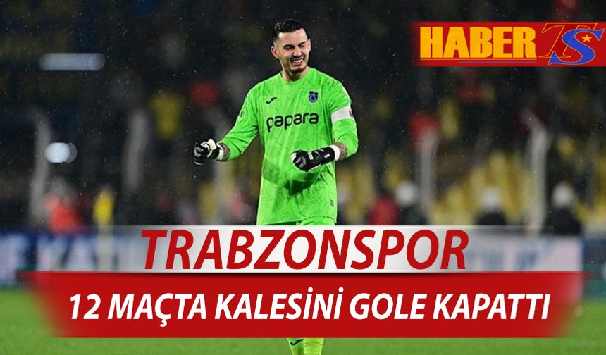 Trabzonspor’da Savunma Gücü: 12 Maçta Kalesini Gole Kapattı