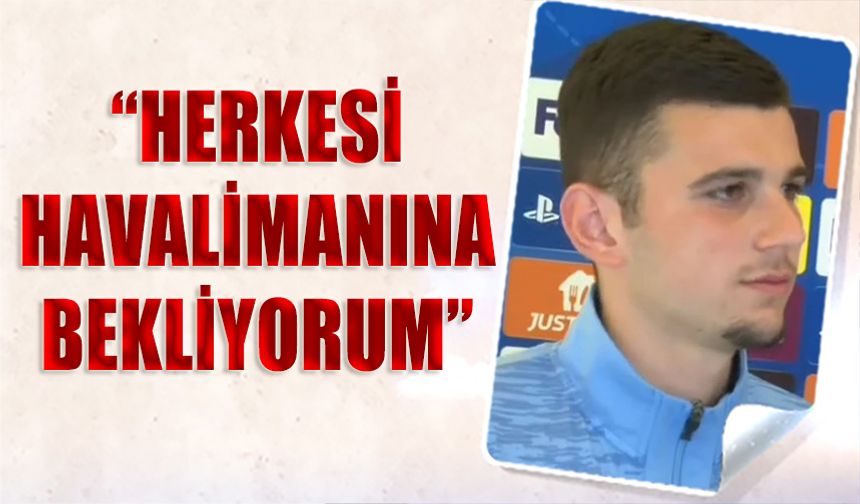 Trabzonspor U19 Takımı'ndan Abdurrahman Bayram: "Kupamızı Şehrimize ve Türkiye'ye Armağan Etmek İstiyoruz"