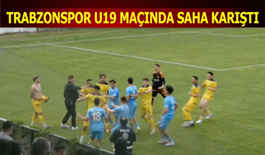 Trabzonspor U19 Kaybetti, Saha Karıştı: Maç Sonu Gerginlik Yaşandı!