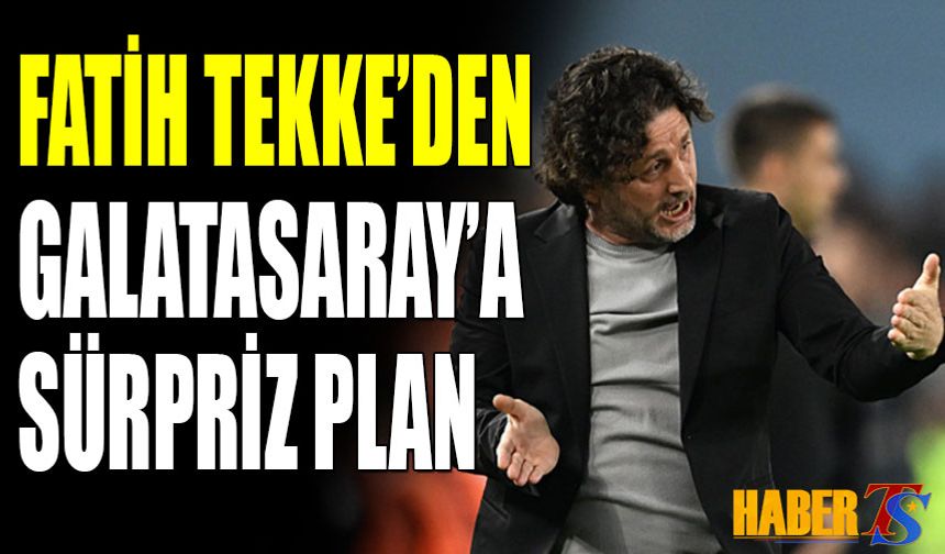 Trabzonspor’da Final Alarmı: Fatih Tekke'den Galatasaray’a Sürpriz Plan!