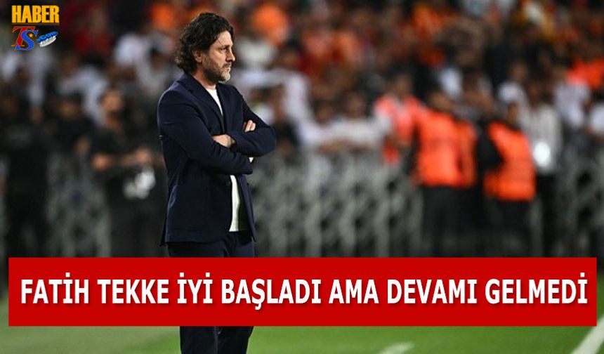 Trabzonspor’un İstikrar Sorunu: Tekke İyi Başladı Ama Devamı Gelmedi