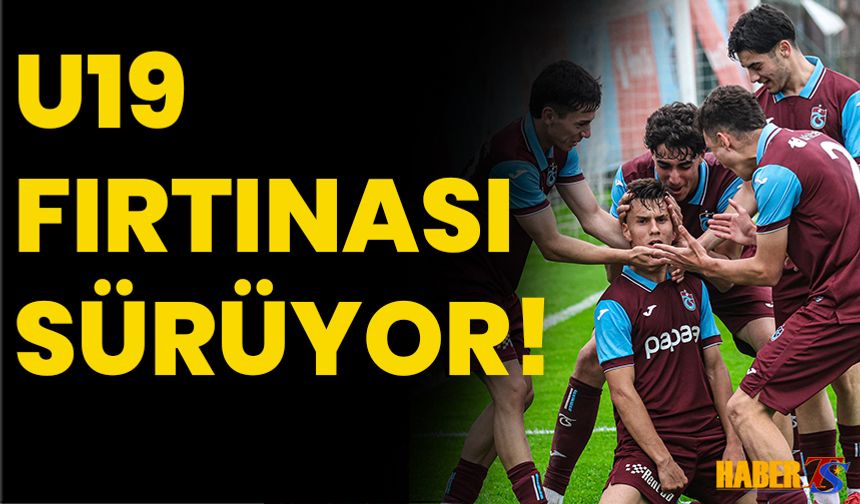 Trabzonspor U19 Son Nefeste Kazandı! 2-1