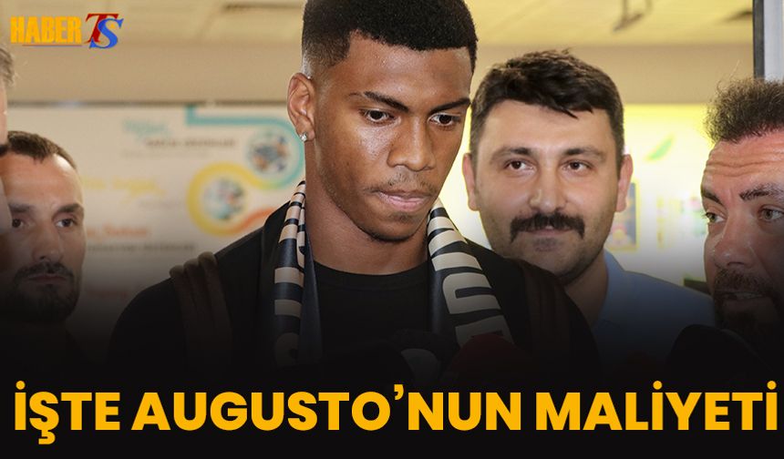 Trabzonspor Augusto'yu KAP'a Bildirdi