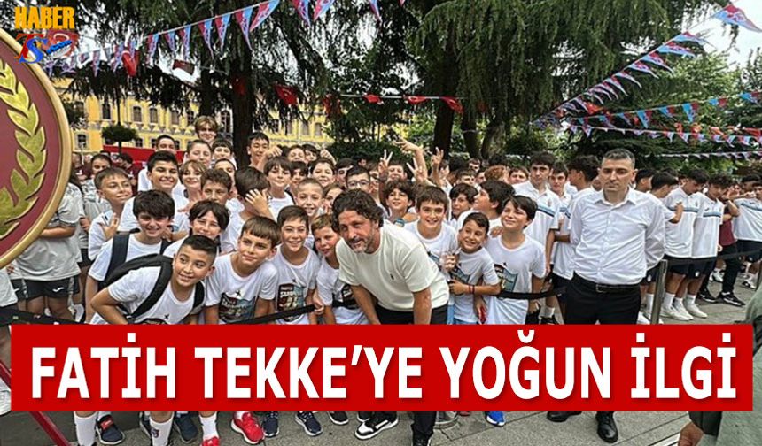 Trabzonspor'un Kuruluş Yıldönümünde Fatih Tekke'ye Yoğun İlgi