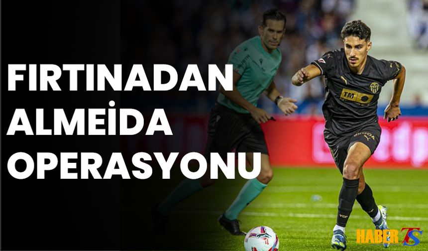 Trabzonspor'dan Almeida Operasyonu