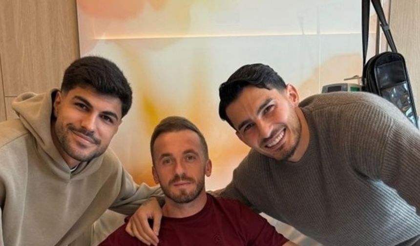 Uğurcan Çakır Ve Eren Elmalı’dan Visca’ya Ziyaret