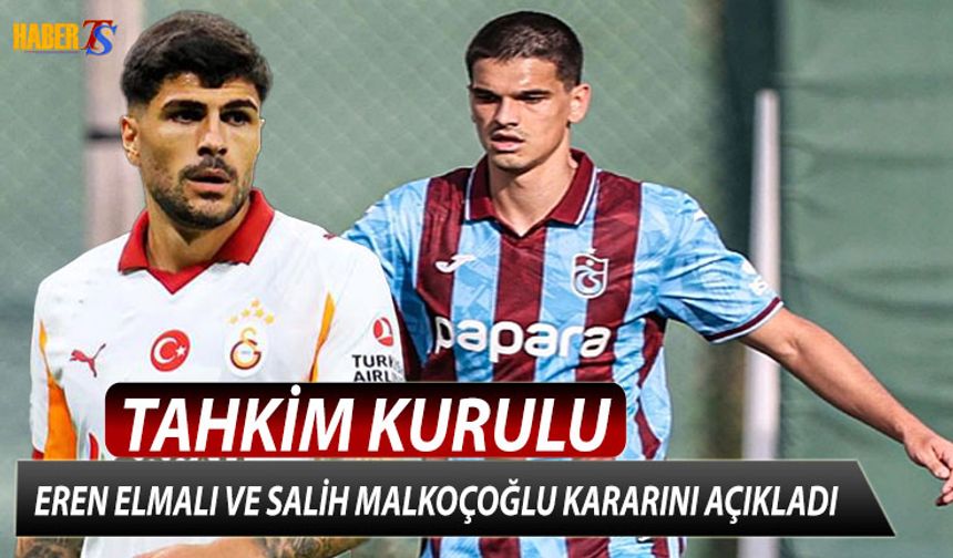 Tahkim Kurulu'nın Salih Malkoçoğlu ve Eren Elmalı Kararı