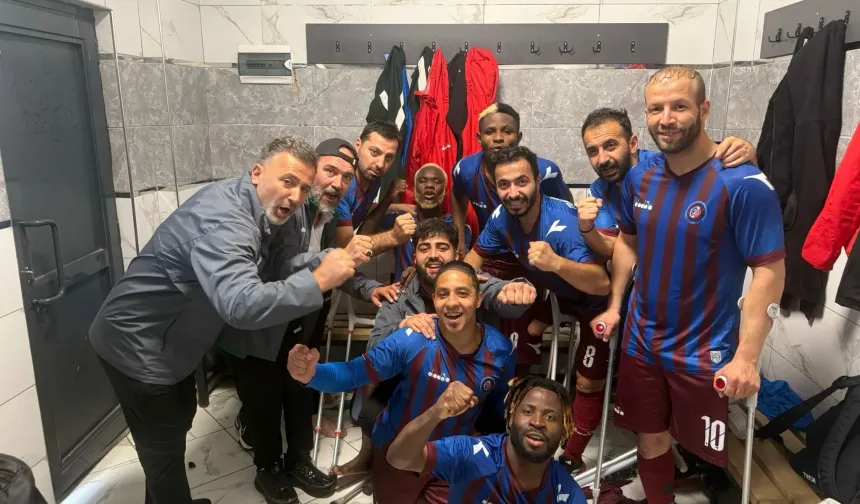 Trabzon Ekibinin Sahasında Bileği Bükülmüyor