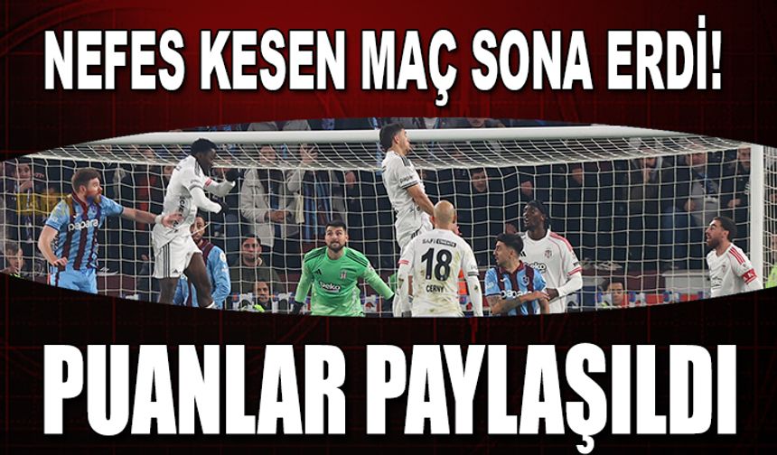Nefes Kesen Maç! 3-3