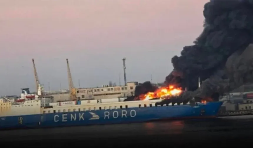 Odessa’daki Saldırıda Türk Yük Gemisi Zarar Gördü