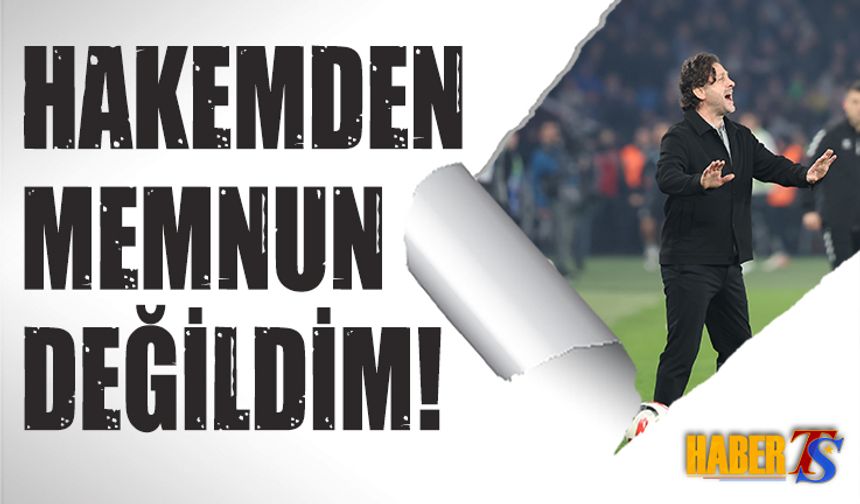 Fatih Tekke'nin Maç Sonu Açıklamaları