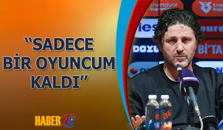 Fatih Tekke Zorlu Maç Sonrası Kadro Krizini Açıkladı