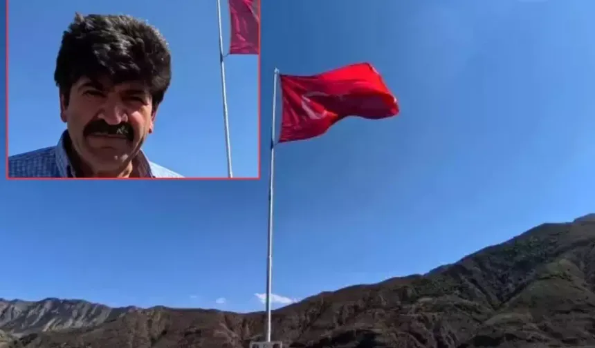 Erzurumlu Bayrak Adam Her Tepeye Türk Bayrağı Dikiyor
