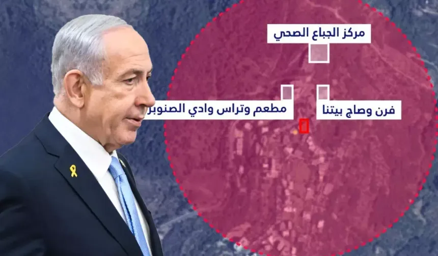 İsrail’den Güney Lübnan’a Haritalı Uyarı Sonrası Saldırı