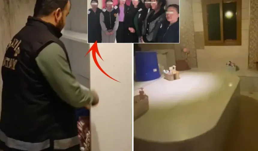 Hatay’da Masaj Salonuna Baskın: 9 Kadın Yakalandı