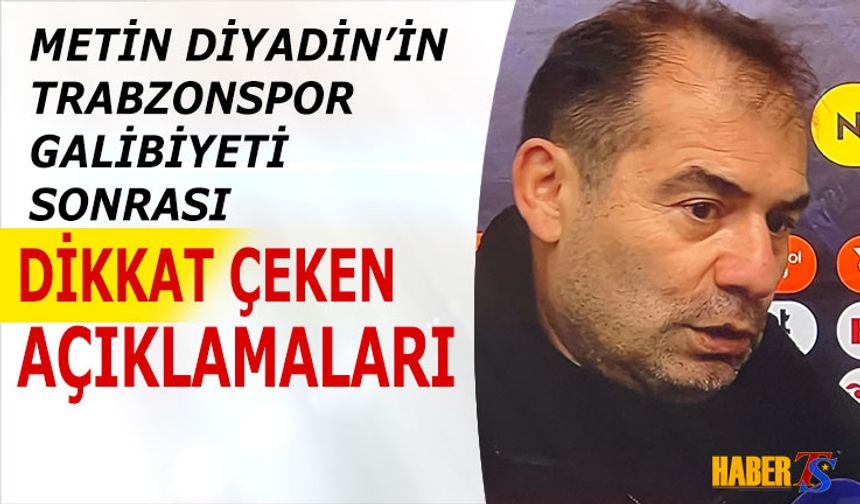 Metin Diyadin: Çok Zor Şartlarda Kazandık