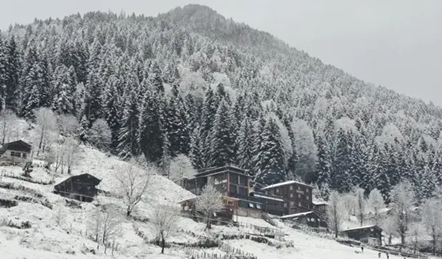 Trabzon, Artvin, Bayburt Ve Ordu’da Kar Etkili Oldu